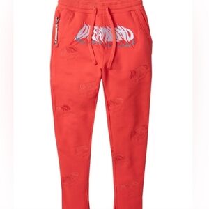 Diamond Supply Co. Red Sweatpants